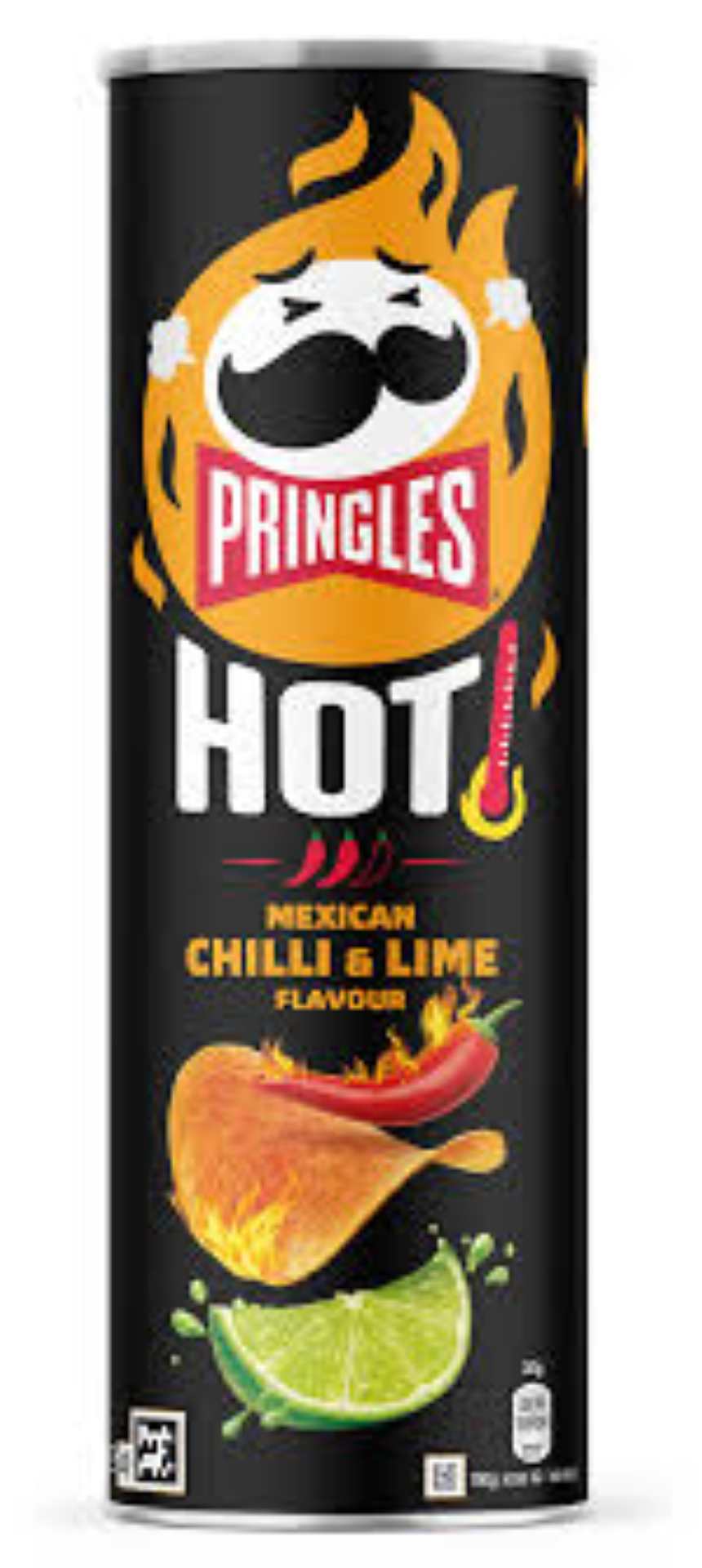 PRINGLES HOT MEXICAN CHILLI N LIME 160G